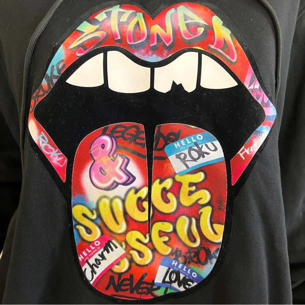 Roku Studio Stoned & Successful Black Hoodie